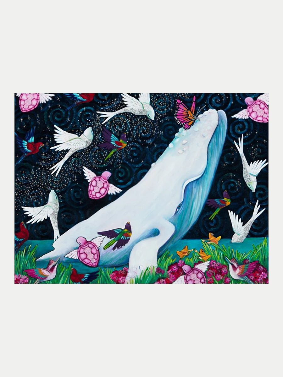 Whale and a Butterfly