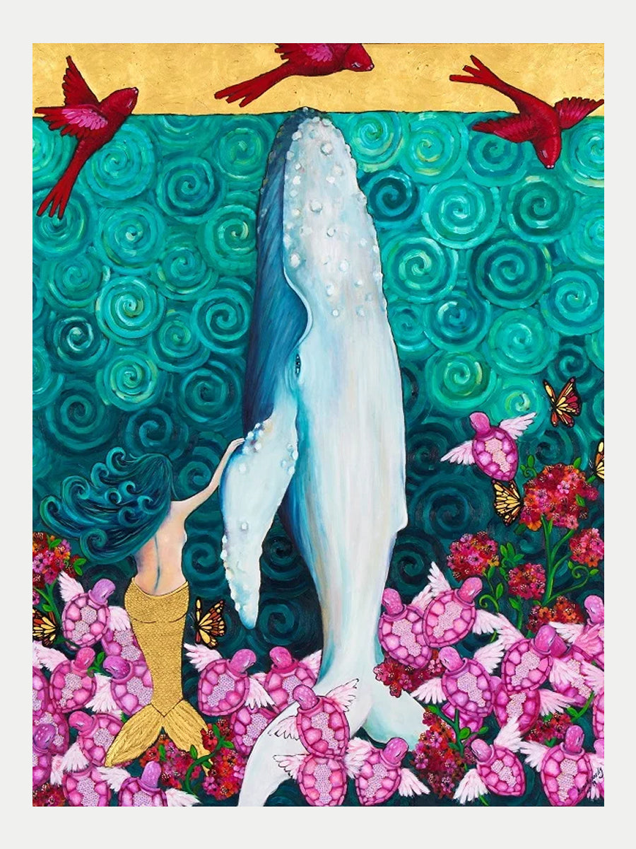 Whale and a Mermaid