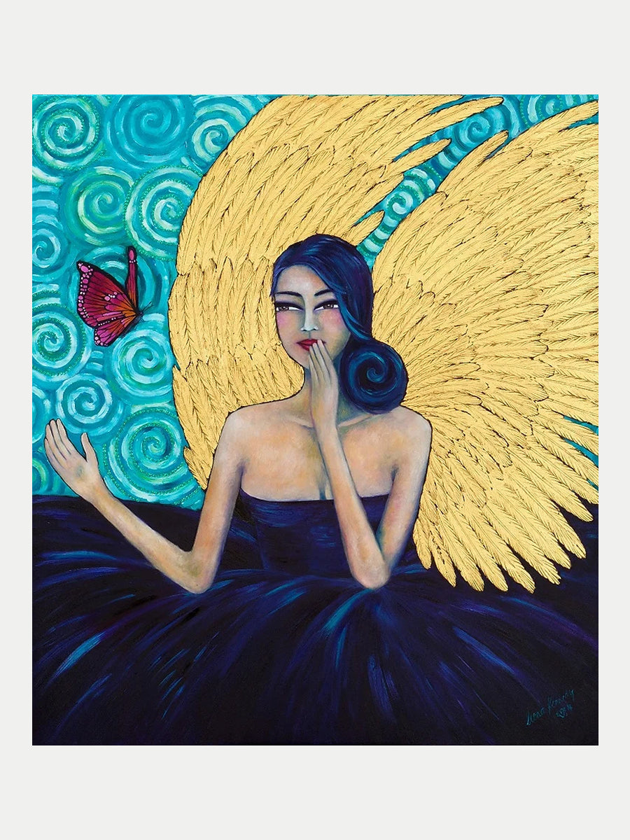 Angel and a Butterfly