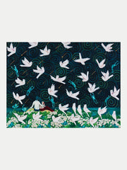 Flying Frogs and White Parrots