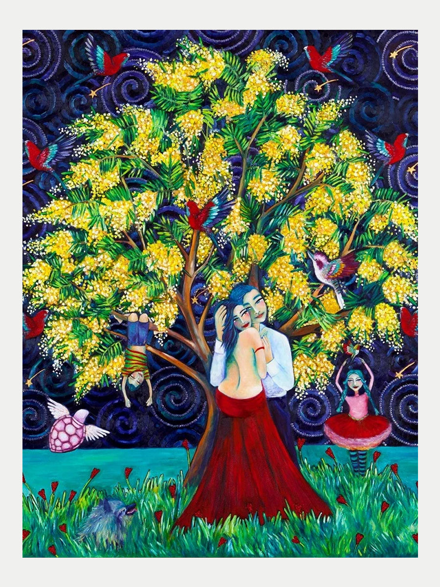 The Wattle tree