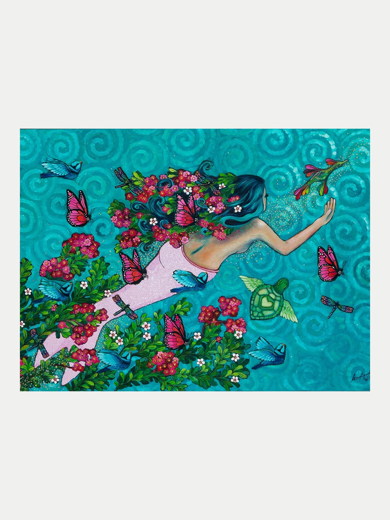 Mermaid in the Sea