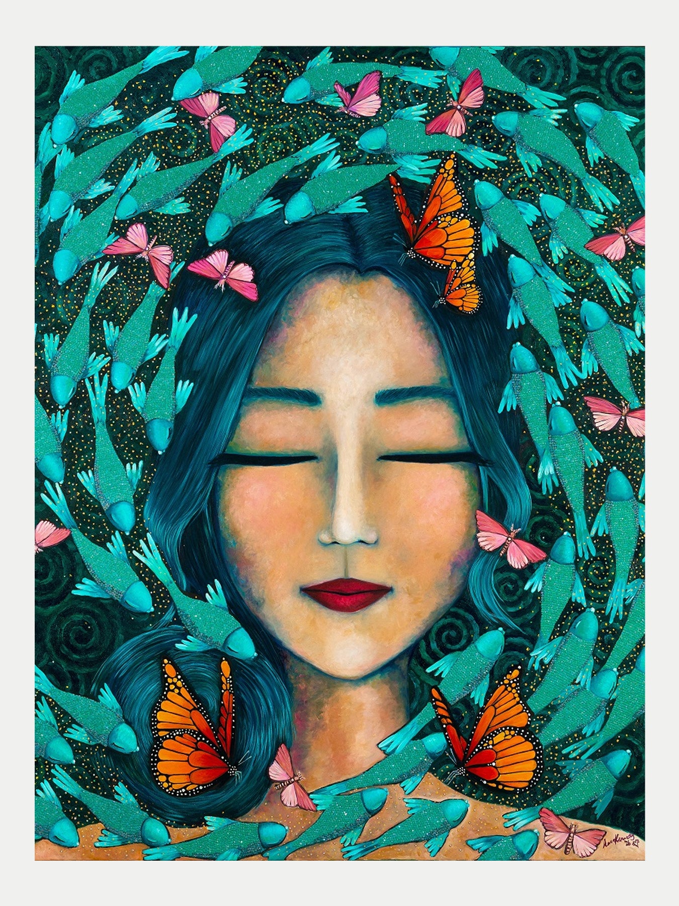The Butterflies Met The Fish